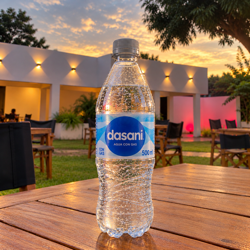 Agua con gas 500 ml